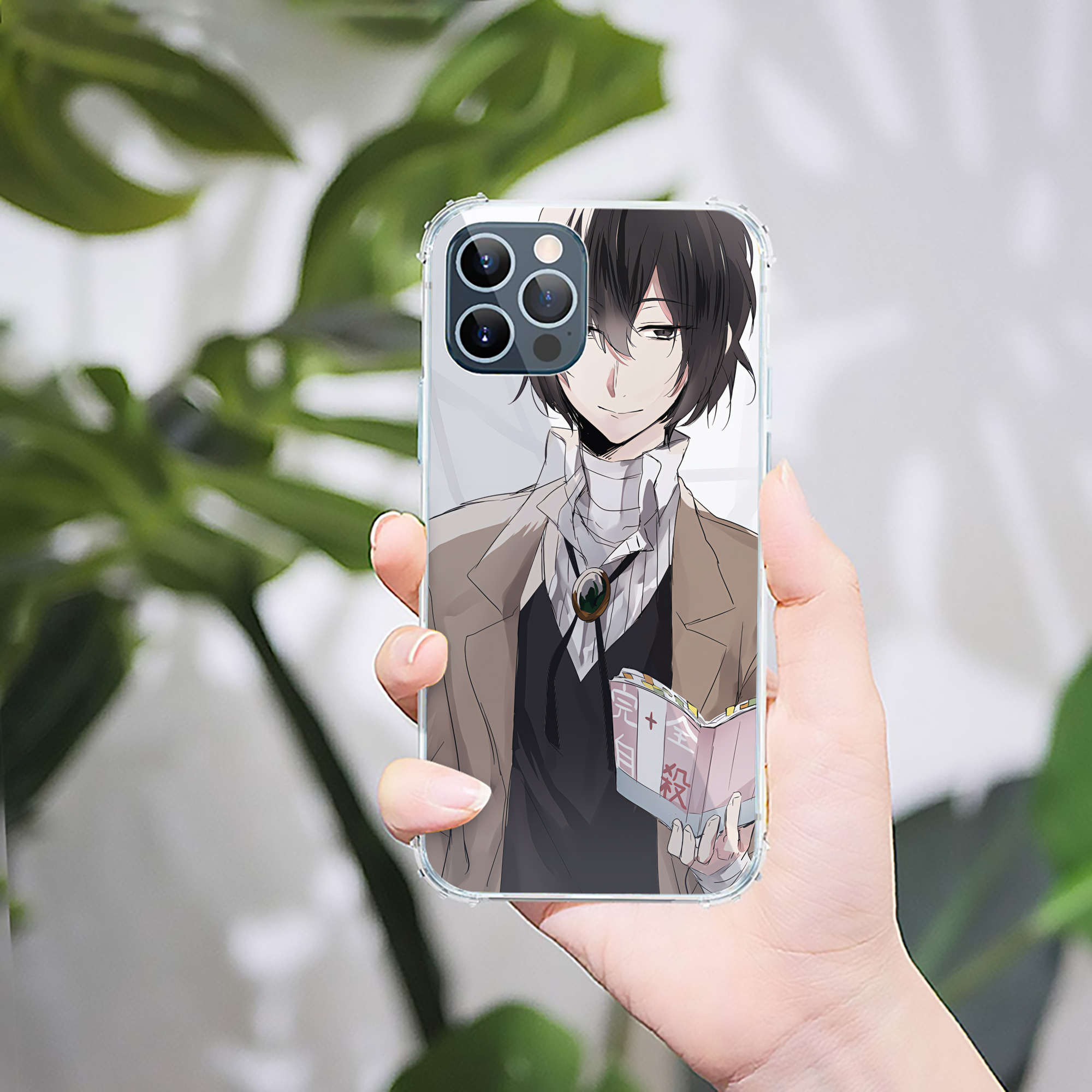 （画像用） 文豪ストレイドッグス Bungo Stray Dogs 【iPhone 12シリーズ対応】透明スマホケース（クリアソフトケース）